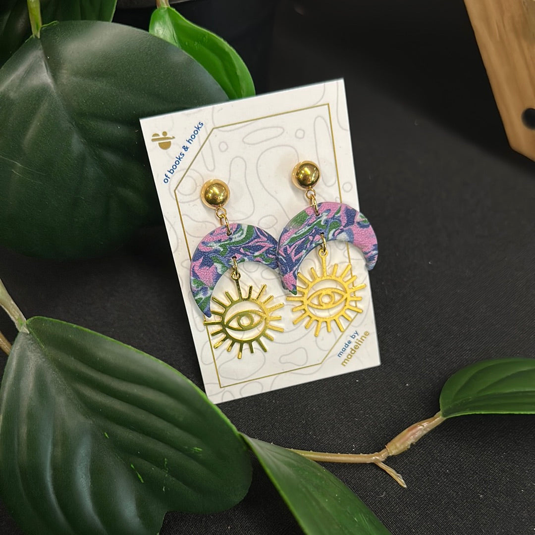 bloue earrings | 04