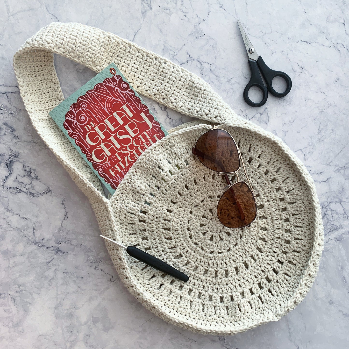 boho bag crochet pattern – of books & hooks